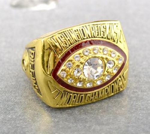 NFL Washington Redskins World Champions Gold Ring_3